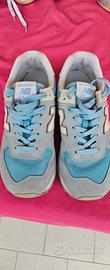 scarpe new balance azzurre 38