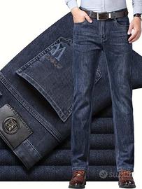 Jeans da uomo Fashion Style 38 Mare blu
