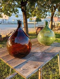 Fiasca o Damigiana per vino Ambra da 25 Litri