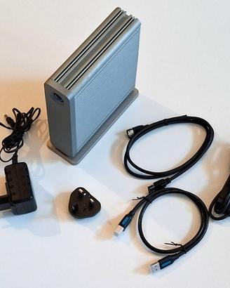 Hard disk hd Lacie d2 quadra 3tb usb 3