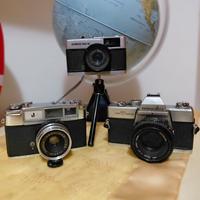 Lotto 3 Fotocamere Analogiche Vintage – Olympus Tr