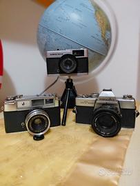 Lotto 3 Fotocamere Analogiche Vintage – Olympus Tr