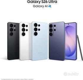 S26 ULTRA 256GB NUOVO WHITE 