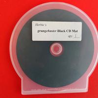 Tappetino per CD Grungebuster Black Mat Herbie's