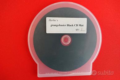 Tappetino per CD Grungebuster Black Mat Herbie's