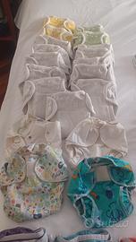 Pannolini lavabili set completo 0-3 anni