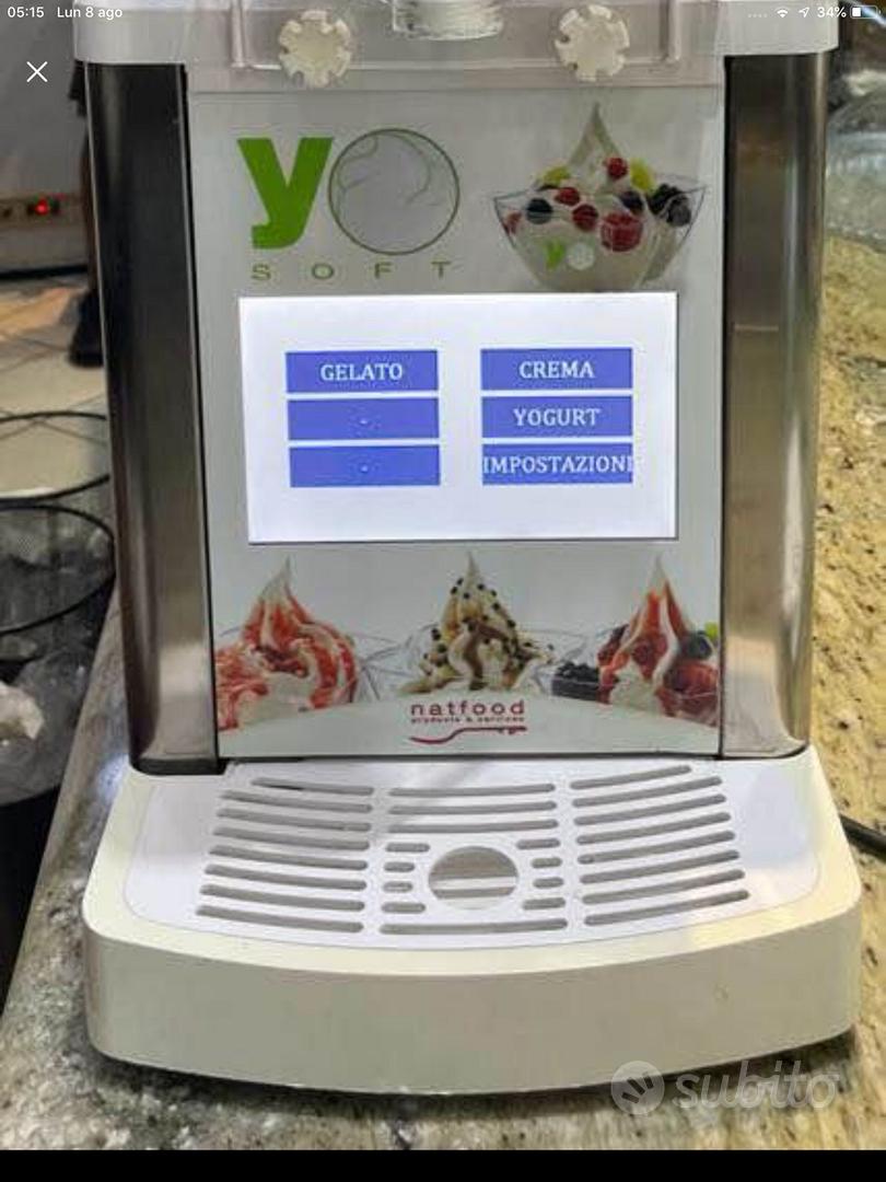 GT touch 1 macchina per gelato soft e frozen yogurt Natfood