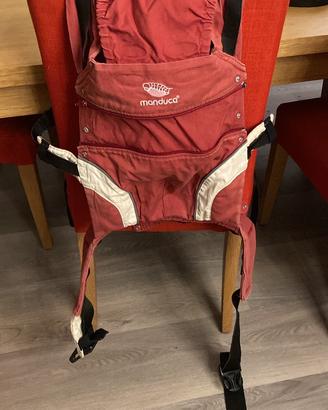 Marsupio ergonomico Manduca First - Rosso/Bordeaux
