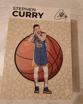 Puzzle in legno Stephen Curry 