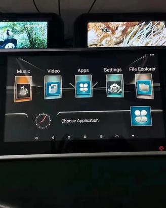 Monitor auto 11,6" android mirroring touch wifi