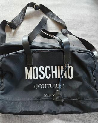 Borsa da viaggio Moschino Couture "Milano"