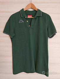 polo verde chiaro uomo Kappa 