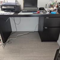 Scrivania  con cassetto e anta +Libreria/Scaffale 