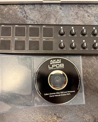 Akai LPD8 con software