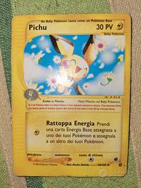 carta pokemon pichu 58/165 expedition