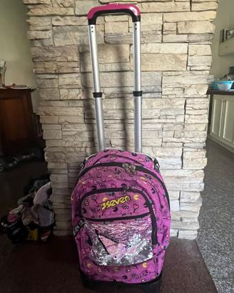 Zaino scuola Seven con trolley
