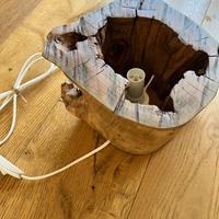 Lampada legno