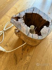 Lampada legno