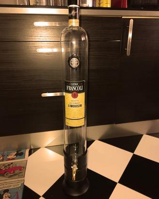 Bottiglione  grappa Luigi Francoli VUOTO 