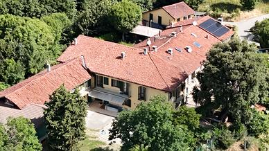 Dimora storica panoramica a Baldissero T.se