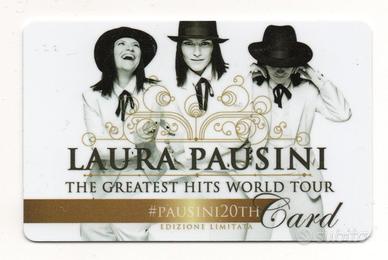 Card Laura Pausini Tour 2014