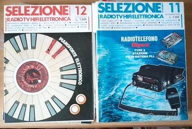 Selezione radio TV HIFI Elettron Riviste vari anni