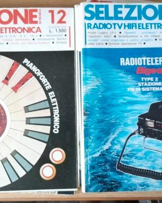 Selezione radio TV HIFI Elettron Riviste vari anni