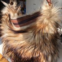Borsa pelosa marrone