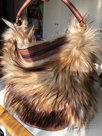 Borsa pelosa marrone