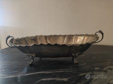 Lotto oggetti vintage in metallo lavorato stile al