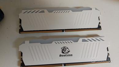 RAM DDR4 RGB Bestoss 16GB 3200MHz U-DIMM DRAM Desk