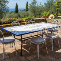 TAVOLO IN PIETRA LAVICA MIS. 200X100 CM. IN ITALIA