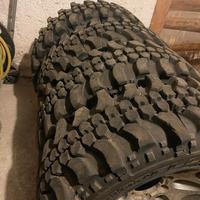  gomme Extreme e cerchi Pajero 