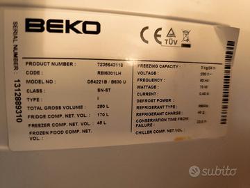 FRIGORIFERO DA INCASSO BEKO 