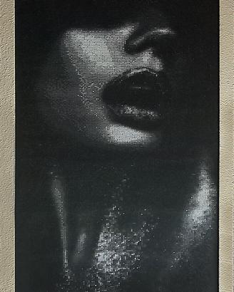 Quadro in diamond painting 5D