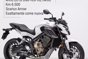 Honda CB 650F UNIPROPRIETARIO KM6.000