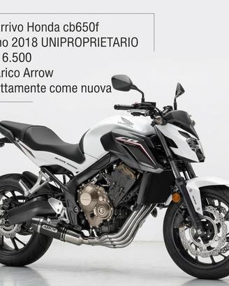 Honda CB 650F UNIPROPRIETARIO KM6.000