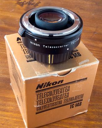Moltiplicatore 1.4x Nikon TC-14B per teleobiettivi