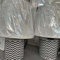 ABAT JOUR COPPIA LAMPADE TAVOLO E PARALUME