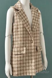 Gilet blazer tweed bambina - 10 anni