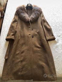 Cappotto donna pelliccia sintetica
