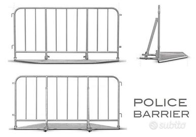 Transenna Barriera Antiribaldamento Police Barrier