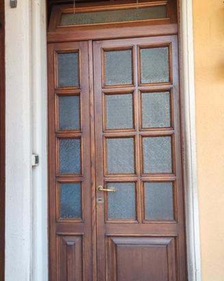 Porta d'entrata in rovere