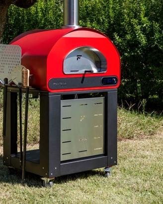 FORNO FONTANA VOLTA 70 GAS INOX REFRATTARIO PIZZA