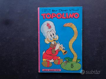 TOPOLINO LIBRETTO n. 187 DEL 1958 con BOLLINO [A]