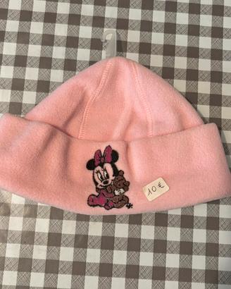 Cappello berretto bambina dipinto a mano