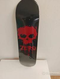 Tavola da skate Zero Skull Rossa