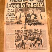 Gazzetta dello Sport 1982 Mondiali Spagna