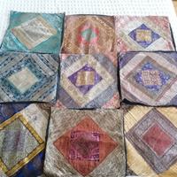 Copri cuscini seta indiana 40x40 cm