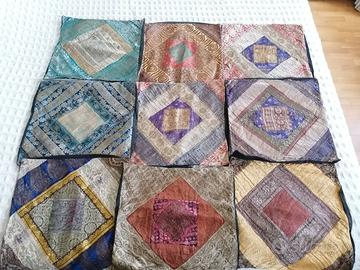 Copri cuscini seta indiana 40x40 cm